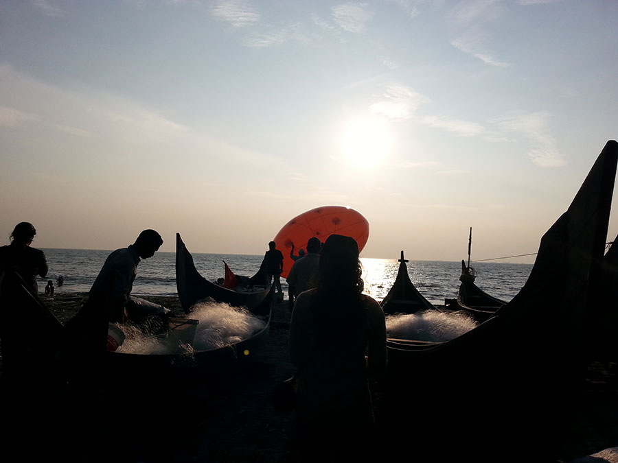 Avantika Bawa, Still from Aqua Mapping, Kochi, India, 2013.